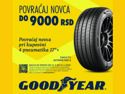 Goodyear letnja promotivna akcija 2026