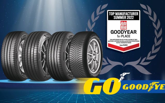 Proizvođač letnjih pneumatika godine - nagrada časopisa AutoBild za Goodyear
