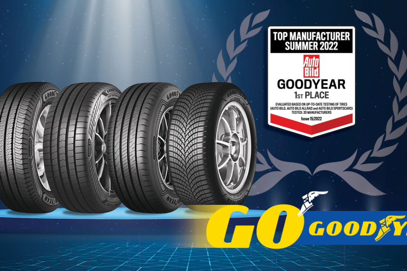 Proizvođač letnjih pneumatika godine - nagrada časopisa AutoBild za Goodyear