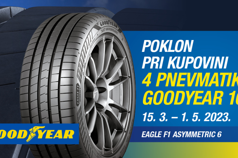 GOODYEAR UNIVERZALNE ILI LETNJE GUME = NAGRADA