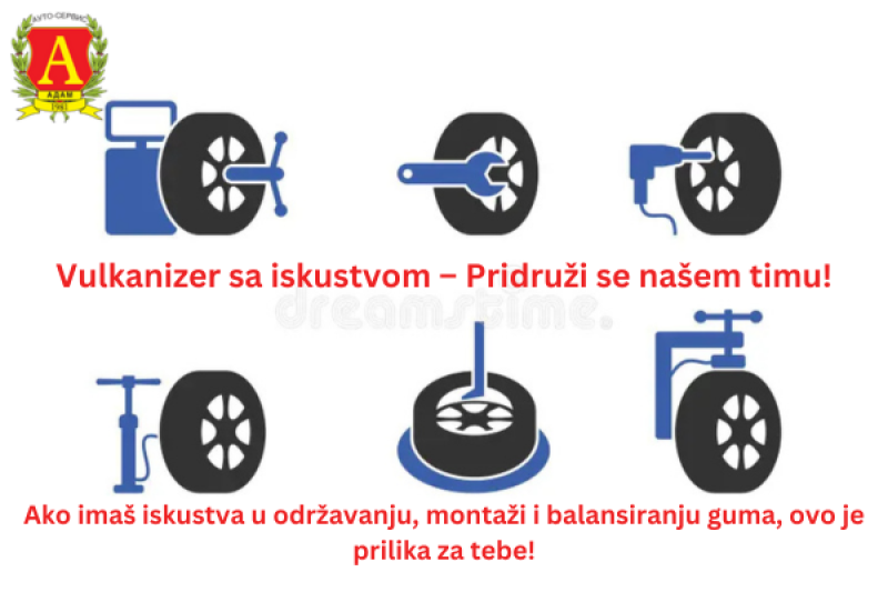 Vulkanizer sa iskustvom – Pridruži se našem timu!