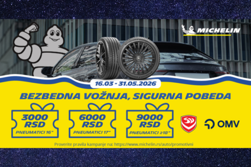 Michelin letnja & AllSeason kampanja 2026