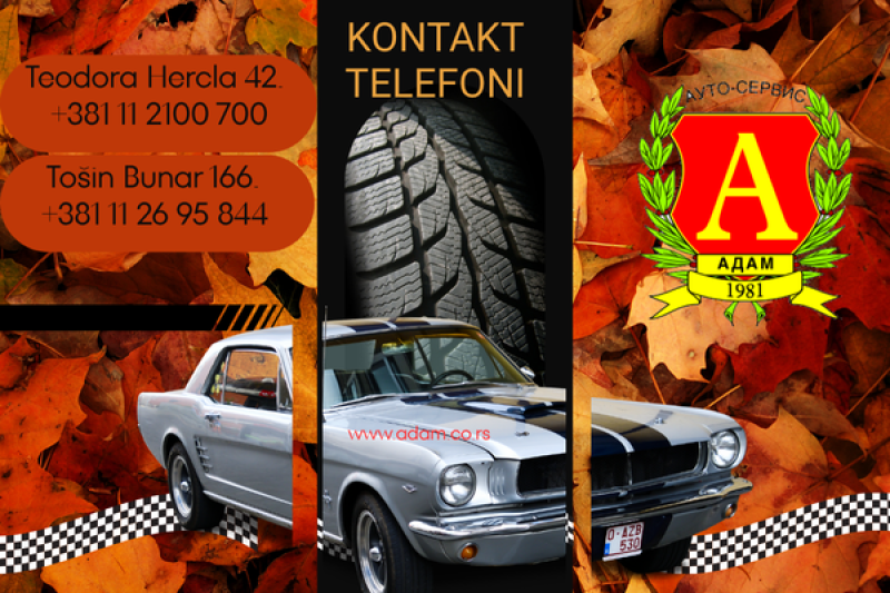 ❄️ SEZONSKA ZAMENA GUMA - AKO NISTE - VREME JE! ❄️